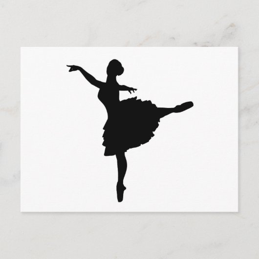 Carte Postale Ballerina (Devant)