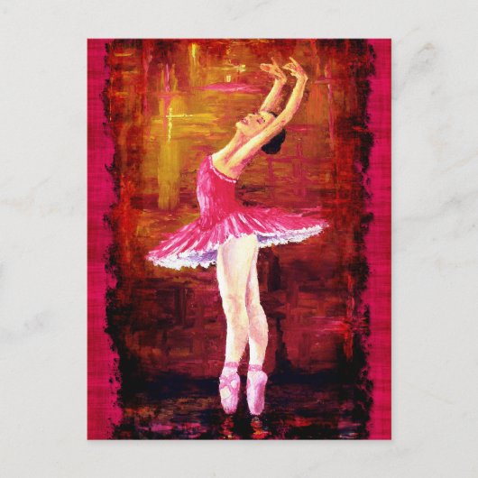 Carte Postale Ballerina (Devant)