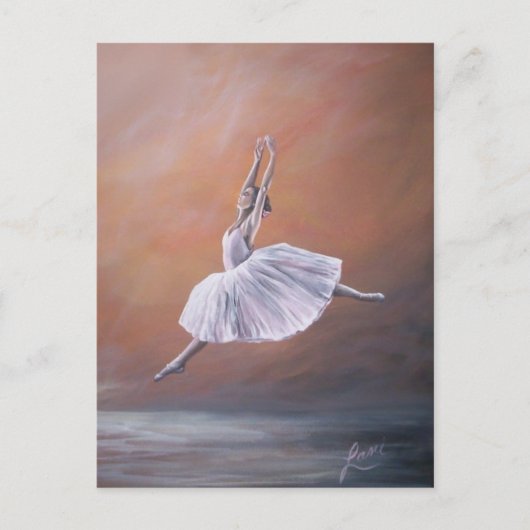 Carte Postale Ballerina (Devant)