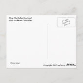 Carte postale Ballerina (Dos)