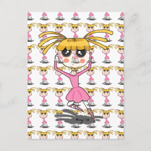Carte postale Ballerina (Devant)
