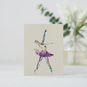 Carte Postale Ballerina (Debout devant)