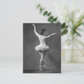 Carte Postale Ballerina à Tutu (Debout devant)