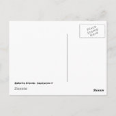 Carte postale Ballerina Friends (Dos)