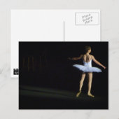 Carte postale Ballerina - paysage (Devant / Derrière)