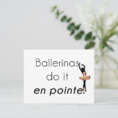 Carte Postale Ballerinas donc ! (Debout devant)