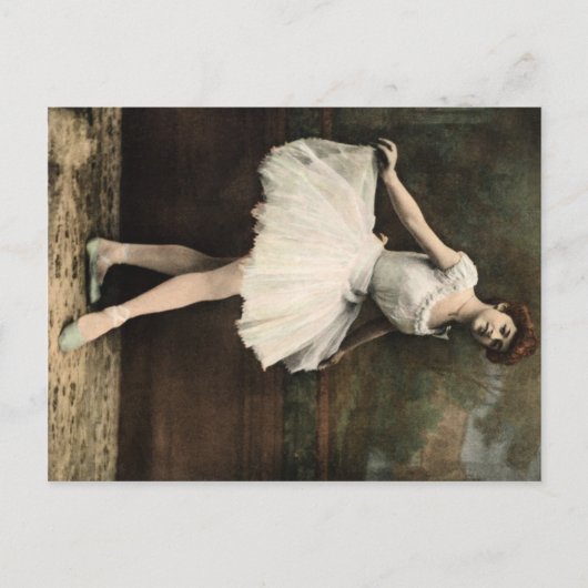 Carte Postale Ballerine (Devant)