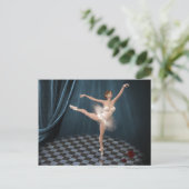 Carte Postale ballerine (Debout devant)