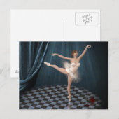 Carte Postale ballerine (Devant / Derrière)