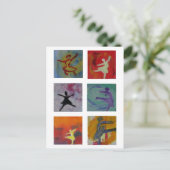 carte postale ballerine (Debout devant)