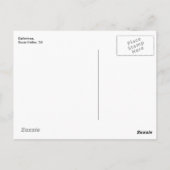 carte postale ballerine (Dos)