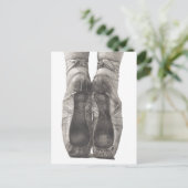 Carte Postale Ballerine sur Pointes (Debout devant)