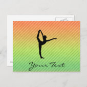 Carte Postale Ballet (Devant / Derrière)