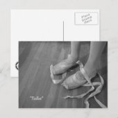 Carte postale Ballet (Devant / Derrière)
