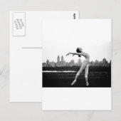 Carte Postale ballet (Devant / Derrière)