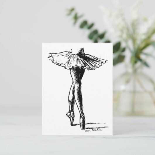 Carte Postale Ballet (Debout devant)