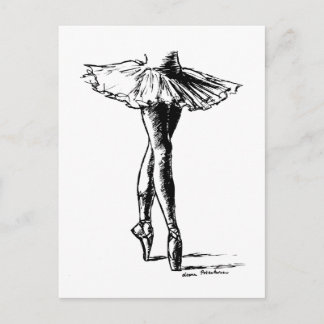 Carte Postale Ballet
