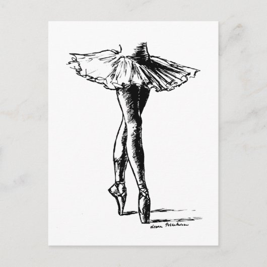 Carte Postale Ballet (Devant)