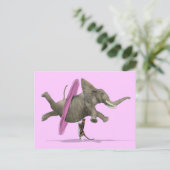 Carte Postale Ballet Dancing Elephant (Debout devant)