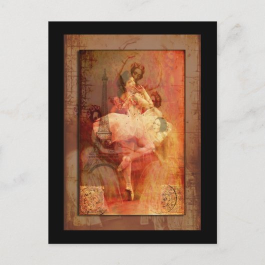 Carte Postale Ballet De France (Devant)