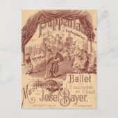 Carte Postale Ballet de poupée de fée - Die Puppenfee - Josef Ba (Devant)