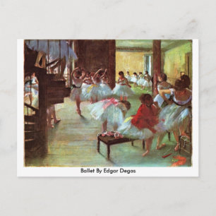 Carte Postale Ballet D'Edgar Degas