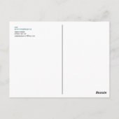 Carte Postale Ballet et théâtre (Dos)