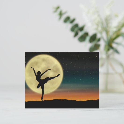 Carte Postale Ballet Lune (Debout devant)