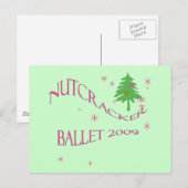 Carte Postale Ballet Nutcracker 2009 (Devant / Derrière)