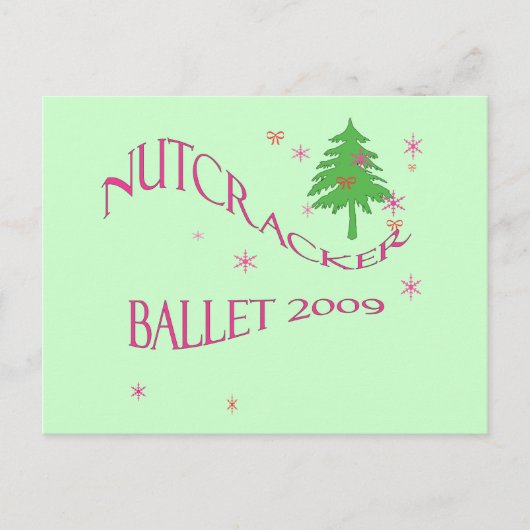 Carte Postale Ballet Nutcracker 2009 (Devant)