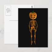 Carte Postale Ballet : Première position Pointe Skeleton (Devant / Derrière)