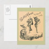 Carte Postale Ballet Russe de Monte Carlo (Devant / Derrière)