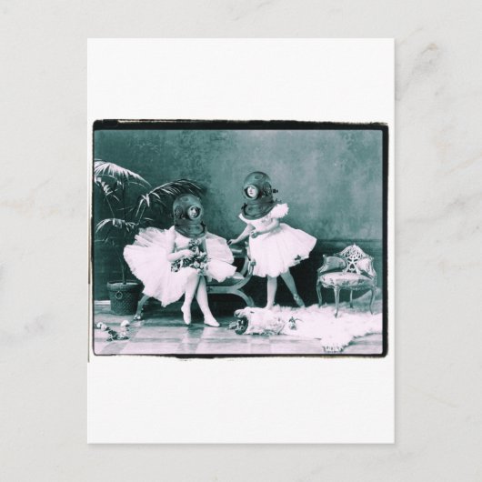 Carte Postale Ballet sous-marin (Devant)