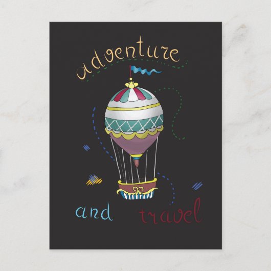 Carte Postale ballon (Devant)