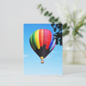 Carte Postale Ballon à air chaud (Debout devant)