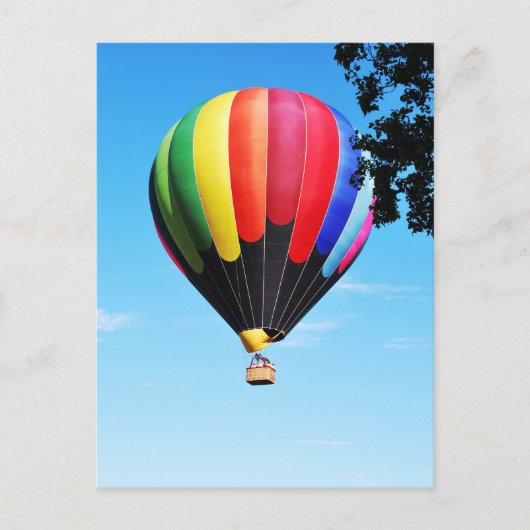 Carte Postale Ballon à air chaud (Devant)