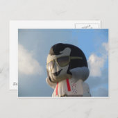 Carte Postale Ballon à air chaud Hunka à Binghamton, NY (Devant / Derrière)