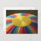 Carte Postale Ballon à air chaud, près de Methven, Canterbury 2 (Devant / Derrière)