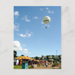 Carte Postale Ballon à air chaud, Torquay