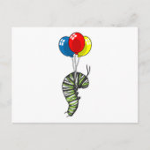 Carte Postale Ballon chenille (Devant)