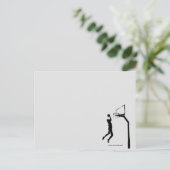 CARTE POSTALE BALLON DE BASKET (Debout devant)