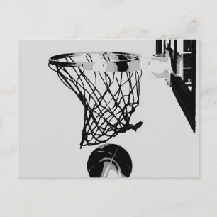 Carte Postale Ballon de basket