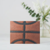 Carte Postale Ballon de basket (Debout devant)