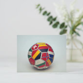 Carte Postale Ballon de foot (Debout devant)