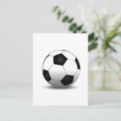 Carte Postale Ballon de foot (Debout devant)