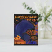 CARTE POSTALE BALLON DE FOOT AMÉRICAIN (Debout devant)