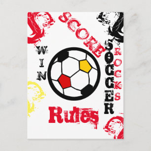 CARTE POSTALE BALLON DE FOOT AMÉRICAIN