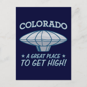 Carte Postale ballon faucon faucon heene colorado