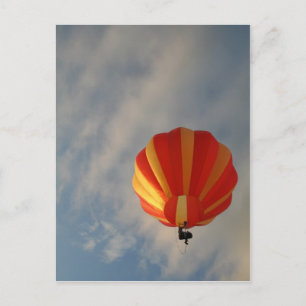 Carte Postale Ballon gonflable! XLTA, orange