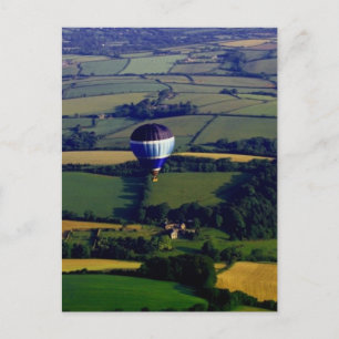 Carte Postale Ballon Hotair Et Vue